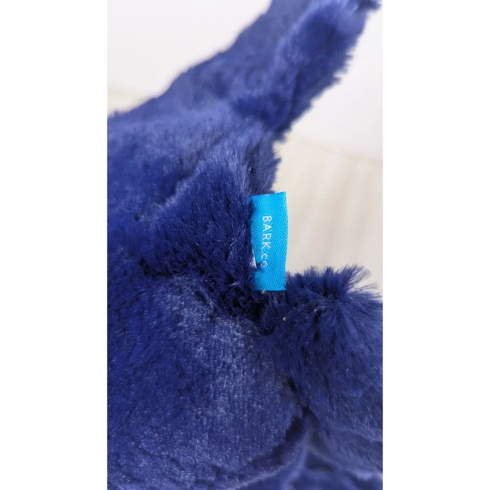 BarkBox Dog Toy Large Blue Salvadore Vulture Plush Squeaker Bird Bark Shop
